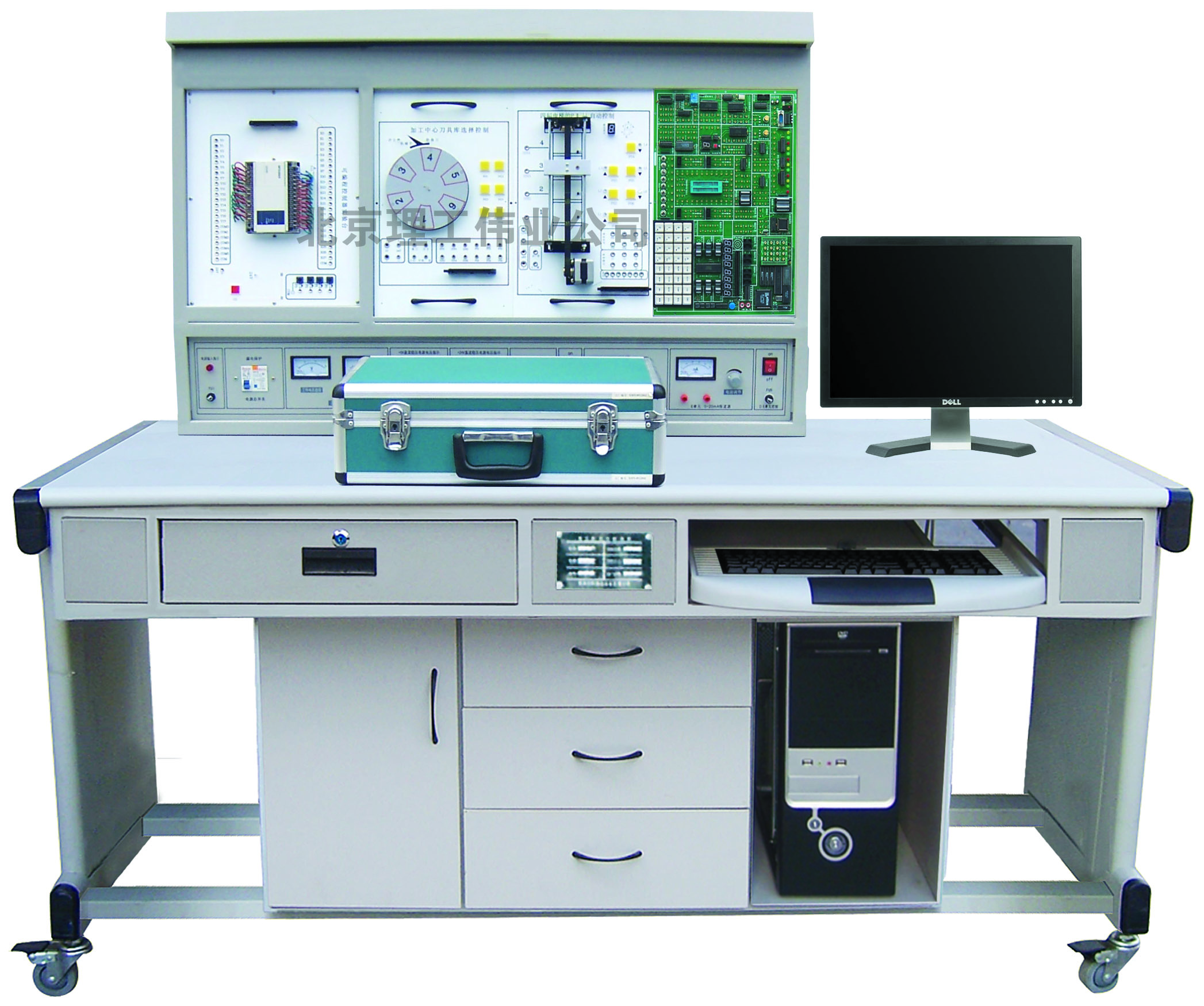 LGS-01B PLC可編程控制系統(tǒng)、單片機實驗開發(fā)系統(tǒng),自動控制原理綜合實驗裝置