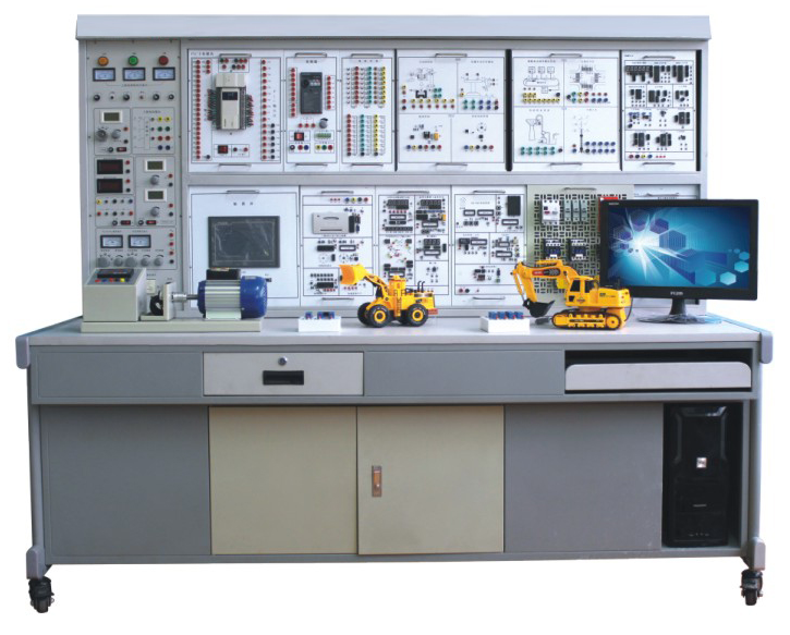 LGSX-03A 工業(yè)自動化綜合實訓裝置（PLC+變頻器+觸摸屏+單片機）